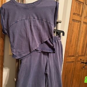 Free People Hot Shot crossover set..size Small